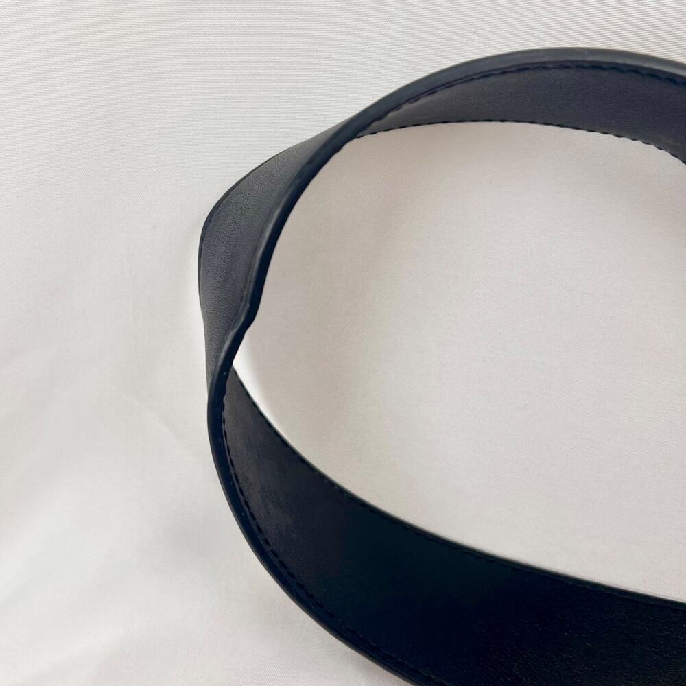 Gucci Double GG Marmont Belt Black Leather Gold Buckle Size 75/30 Made in Italy - Picture 5 of 7